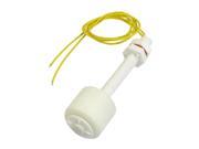 Pool Vertical Water Level Sensor Floating Float Switch PP Black Yellow