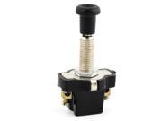 7.5mm Thread Mount Dual DIY Pull Lever Action Auto Car ON OFF Switch DC 12V