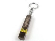 Dragon Pinted Anti Static Grey Yellow Keychain High Voltage Static Discharger