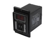 Black AC DC 12V Power on Delay Timer Time Relay 0.1 9.9 Second 8 Pins ASY 2D