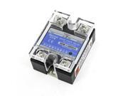 Fluted Side LED Indicator Light DC AC Solid State Relay 80 Amp 24 480VAC 3 32VDC