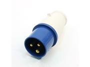 SF 013 AC 220 250V 16A 3 Pin Weather Proof Plug Industrial Socket