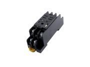 AC 300V 12A HH61P LY1 LY2 Relay 8 Terminals 34mm Din Rail Socket Holder PTF08A