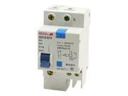 230V 16A ON OFF Switch Control Twin Poles Circuit Breaker 6000A