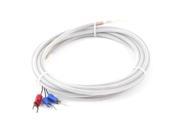 Unique Bargains K Type Metal Braided 300C Thermocouple Temperature Sensor 3 Meters