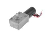 DC 24V 5500RPM 115r min No load Speed Electric Power Gearbox Gear Motor