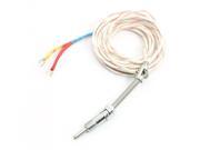 Unique Bargains 4M Cable 0 400 Degree Celsius Tension Spring Sleece E Type Thermocouple