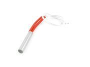 White Red Two Wire 9.3mm x 50mm 110V 100W Power Cartridge Heater