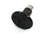 Ceramic Emitter Heater Lamp Bulb Black 220 240VAC 150W for Pet Reptile