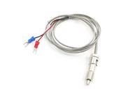 1.5M Length Cable 0 600C K Type Spring Sleeve Thermocouple Temp Probe