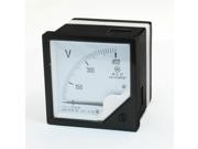 AC 450V Fine Tuning Dial Panel Analog Voltage Meter Voltmeter 6L2
