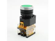Industry NO NC Momentary Action Green Push Button Switch 380V 10A DPST