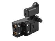 250V 6A 5E4 Locking DPST AC Trigger Switch Black for Electric Hammer