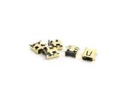 Unique Bargains 5pcs 8 Pin Mini USB Jack SMT Type Female Connector for Digital Camera