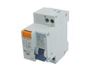 DIN Rail Mount 1P N Earth Leakage Circuit Breaker AC220V 10A