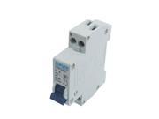 DIN Rail Mount 1P N AC 240V 6A Overload Protection Circuit Breaker