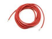 1.83mm Copper Core Silicone Connector Flexible Wire Red 14AWG 9.8Ft