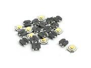 22pcs Momentary Tact Tactile Push Button Switch 4 Pin SMD Mount 4x4x1.5mm