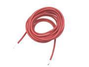 6.5Ft Long Industrial Equipment Part Red Silicone Wire 16AWG