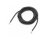 5mm Copper Core Flexible Silicone Wire Connector Black 10 Gauge 3Meter