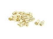 Unique Bargains 8mm Bullet Connector Brushless Motor Banana Plugs Female Male Adapter 10 Pairs