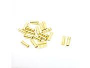 20 Pcs Gold Tone Metal RC Bullet Plug Female Connector 3.5mm