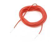 Unique Bargains 3 Meter 26 Gauge Silicone Resin Wire Cable Red for Household Appliance