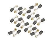 20 Pcs Electric Drill Motor Carbon Brushes 31 64 x 9 25 x 15 64