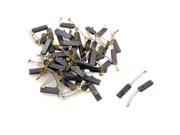 50 Pcs 6mm x 11mm x 34mm Motor Carbon Brushes for Electric Drill