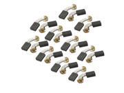 20 Pcs Electric Drill Motor Carbon Brushes 23 32 x 17 32 x 1 4