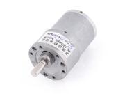Unique Bargains 12V 300RPM High Torque Replacement DC Gearbox Gear Box Motor for Robot