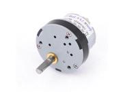 Unique Bargains 12V DC 200RPM High Torque Magnetic Electric Geared Gear Box Motor New