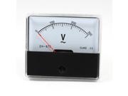 AC 0 300V Fine Tuning Rectangle Dial Panel Analog Voltage Meter Voltmeter