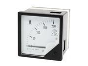 80mm Square Panel AC 200A 200 5 Analog Amp Meter Ammeter Pointer