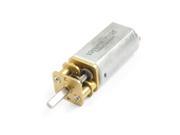 60RPM Speed 6V High Torque 3mm Dia Shaft Magnetic Electric DC Geared Motor