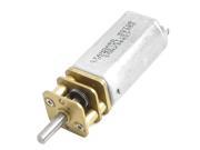 Unique Bargains Mini DC 12V Rated Voltage 20RPM Output Speed Tiny Durable Metal Gear Motor