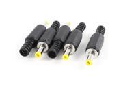 5 Pcs DC Plug Cable Jack Power Supply Female Connector 5mm x 2.5mm