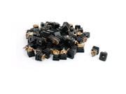 80 Pcs DC Power Supply Jack Socket Adapter Female Connector 5.5mm x 2.5mm