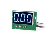 DC 0 5A LED Digital Panel 4 Wires Terminals Ammeter Meter Display