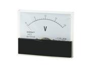 Rectangle 1.5 Accuracy DC 0 20V Analog Voltage Panel Meter 44C2
