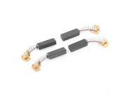 Car Power Off 3 4 x 11 40 x 6 25 Electric Motor Carbon Brushes 4 Pcs
