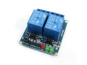 2CH Isolated Optocoupler Driver Low Level Trigger Relay Module 5V DC