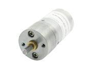 Unique Bargains DC 24V 863RPM 2 Pin Solder Cylindrical Gearhead Electric Motor