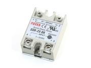 SSR 25DA Metal Base Solid State Relay for Temperature Contoller