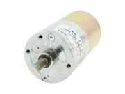 Unique Bargains DFGA37RG 708i Cylinder Max Dia 37mm Speed 2 RPM Geared Motor