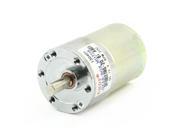 Unique Bargains DFGB37RG 20.6i 37mm 200RPM Speed Electric Gear Box Gearbox Motor