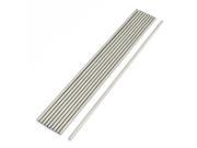 10Pcs Stainless Steel 200mm x 3mm Round Rod Stock for RC Airplane Model