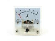 Square Shape Analog Panel Amp Meter Amperemeter 91C4 DC0 5A