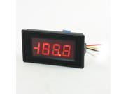 Panel Mount LED Display Digital 3 1 2 Ammeter Amperemeter AC 50 200mA