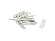 20Pcs Stainless Steel 30mm x 3mm Round Rod Stock for RC Airplane Model